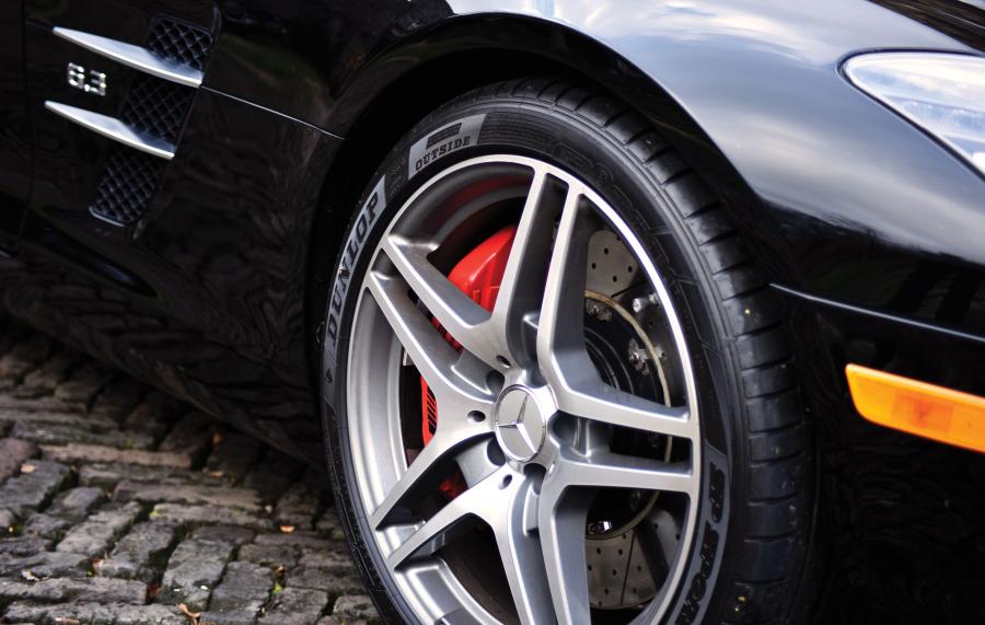 Колеса Mercedes-Benz SLS AMG GT Roadster (R197) 2012 года  (NA) (фото 9 из 54)